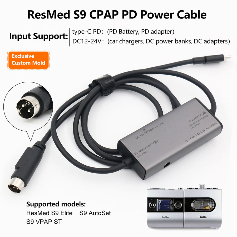 cpap resmed s9 power ac dc adapter