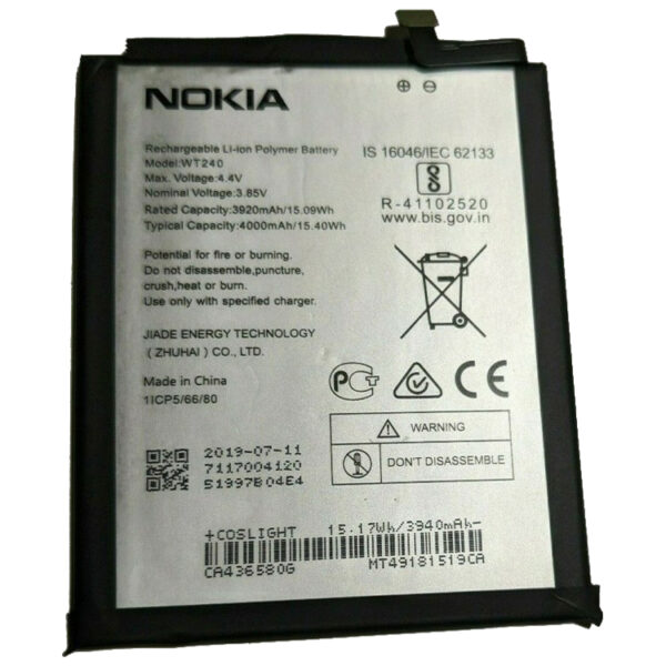 nokia wt240 battery